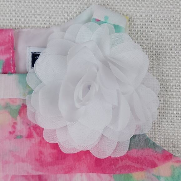 Janie and Jack floral sleeveless dress 3-6M - Picture 3 of 7